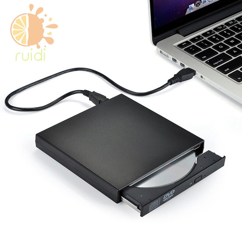 USB External DVD CD RW Disc Writer Player Drive for PC Laptop