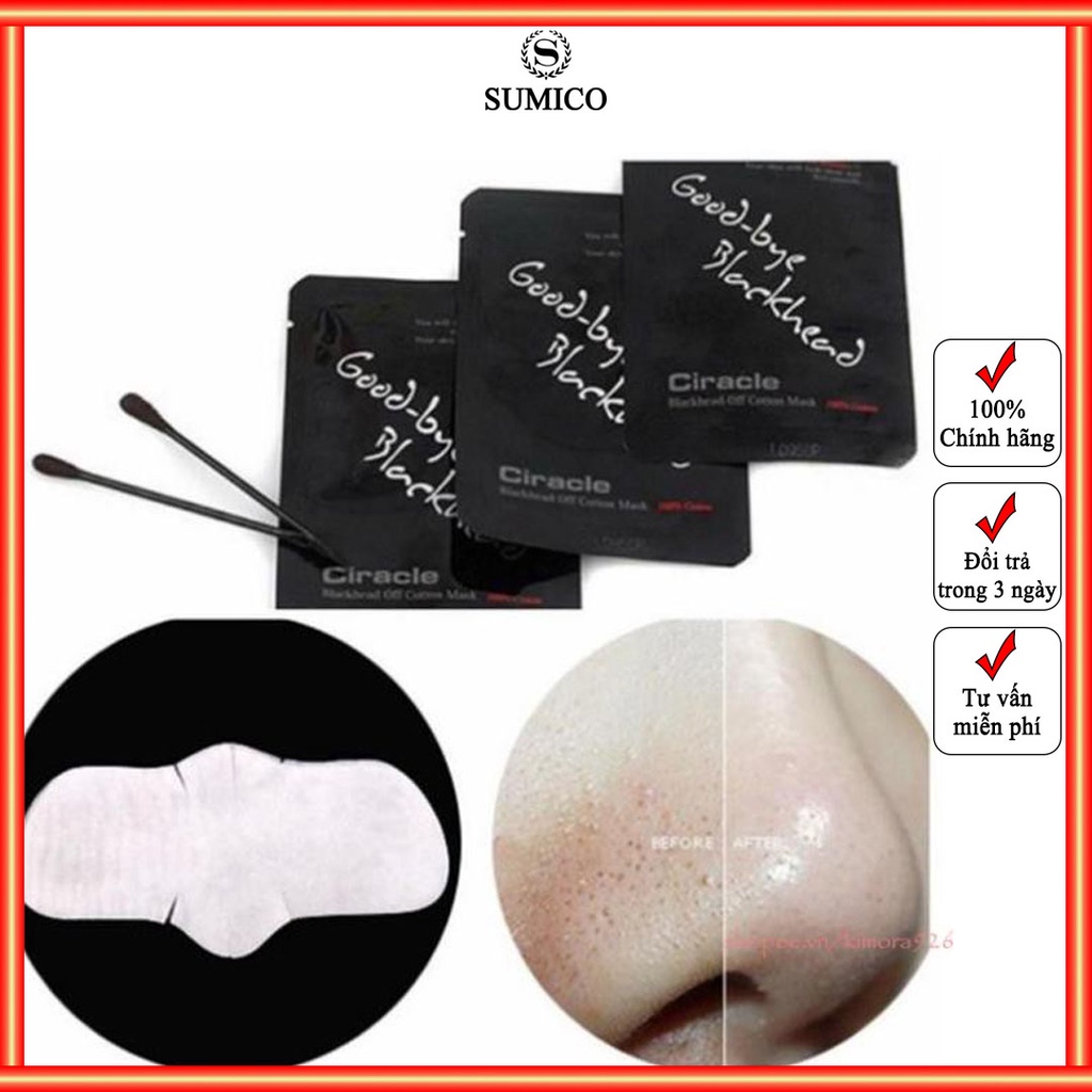 Miếng dán mụn đầu đen Goodbye Blackhead Ciracle