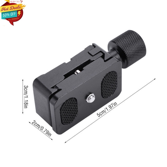 Ngàm Gắn Máy Ảnh 1/4 Qr Cho Chân Tripod