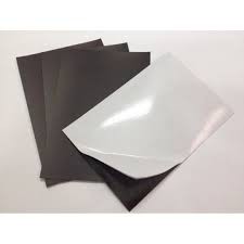 Nam châm lá khổ A4 có băng keo dày 0,5mm