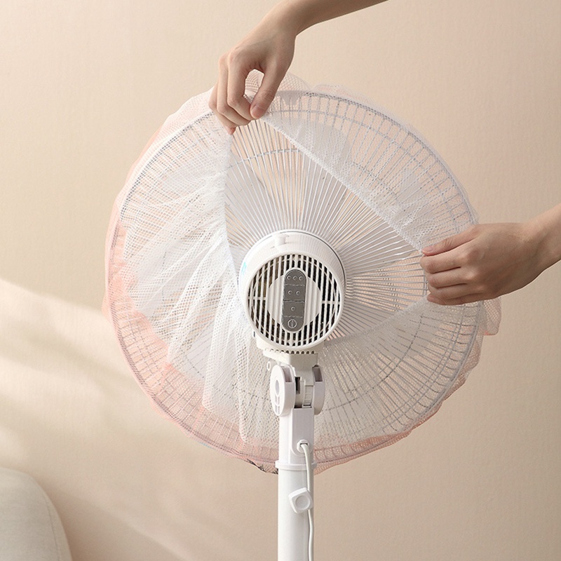 Vỏ Bọc Quạt Chống Bụi Có Dây Đeo Co Giãn Dễ Thương Cho Trẻ Em
