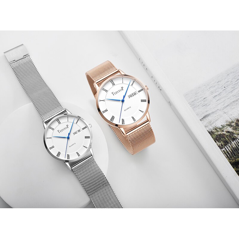 Đồng hồ nam chính hãng Teintop T7016-11 hàng mới ,Kính sapphire ,chống xước ,Chống nước 30m,Máy Quartz,Bảo Hành 12 Tháng