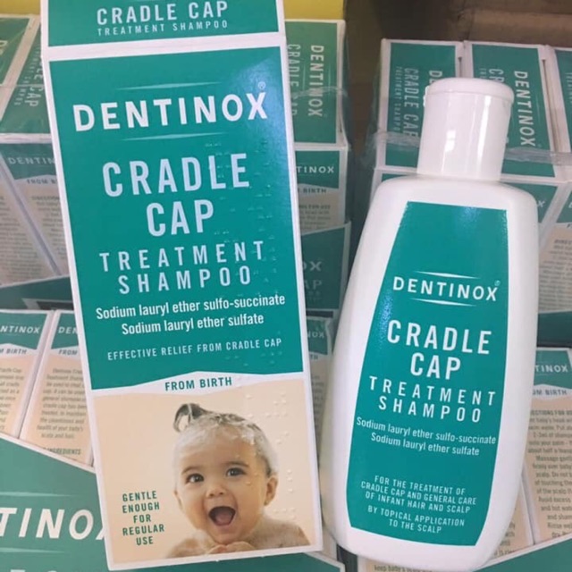 DẦU GỘI CỨT TRÂU DENTINOX 125ML CHO BÉ TỪ SƠ SINH - CHÍNH HÃNG UK