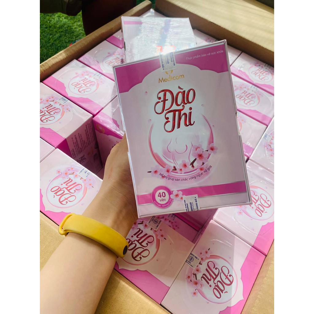 VIÊN UỐNG NỞ NGỰC ĐÀO THI Hộp 40 viên | BigBuy360 - bigbuy360.vn