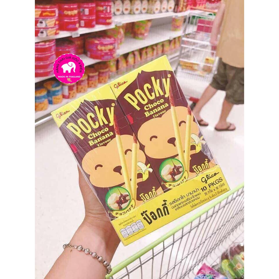 Bánh Pocky CHUỐI SOCOLA THÁI LAN