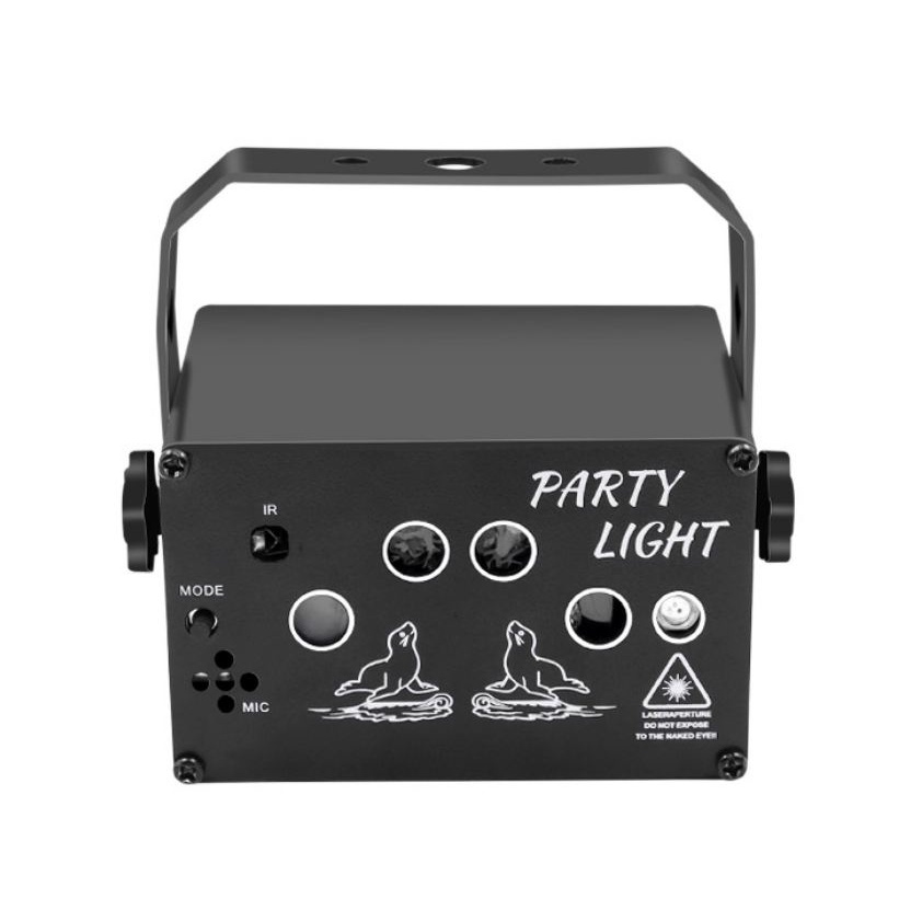 Đèn Led laser hiệu ứng 3D kết hợp nhiều họa tiết ánh sáng Laze - Dùng cho sân khấu, phòng karaoke, phòng ngủ,...