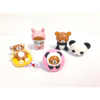 Bộ 4 nhân vật RILAKKUMA của McDonald’s, nguyên seal, hàng có sẵn