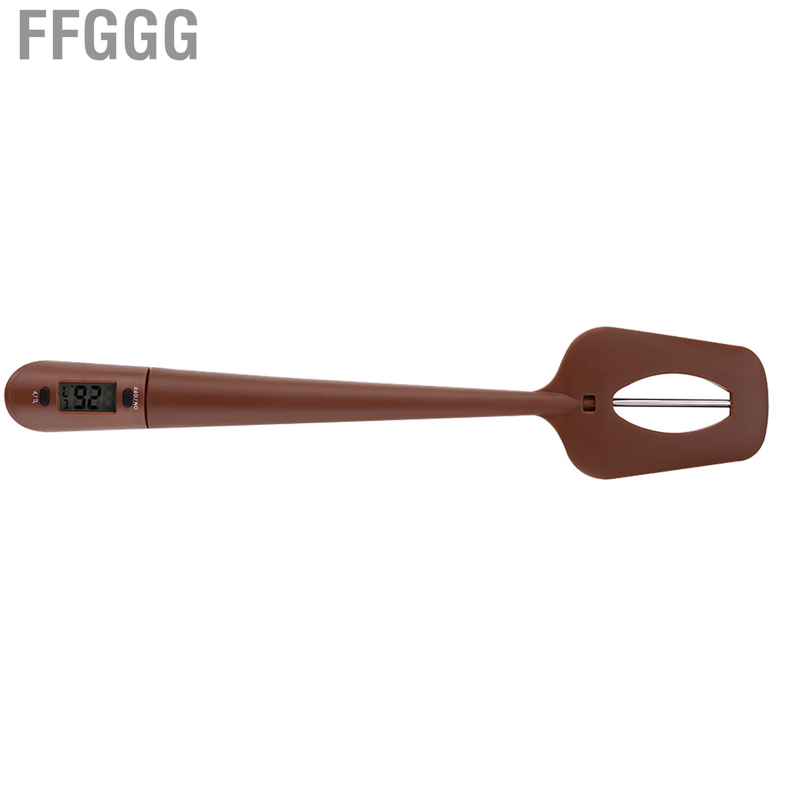 Ffggg Digital Thermometer  20~320℃ Measuring Range Clear Display Chocolate Convenient To Use Professional Design for Kitchen Home