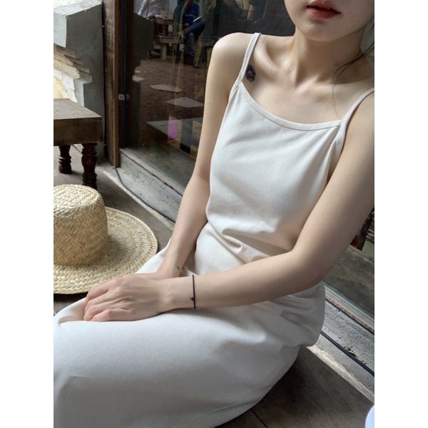 [Mã FAMARAL1 giảm 10K đơn 50K] Đầm cổ yếm hở sau - Eggnie dress | BigBuy360 - bigbuy360.vn