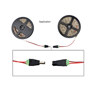 Bộ 5 Jack DC 5.5x2.1mm (Jack Đực / Cái)