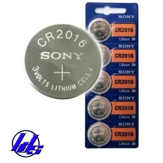 Pin CR2016 Sony Lithium 3V - Vỉ 1 viên