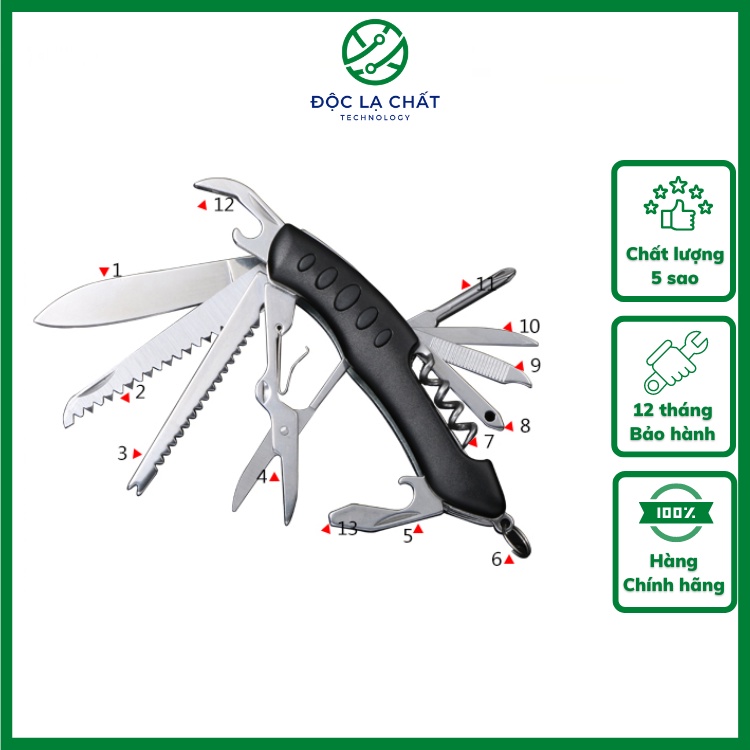 Dụng cụ cầm tay - Móc khóa dụng cụ đa năng 11in1 K5011G5