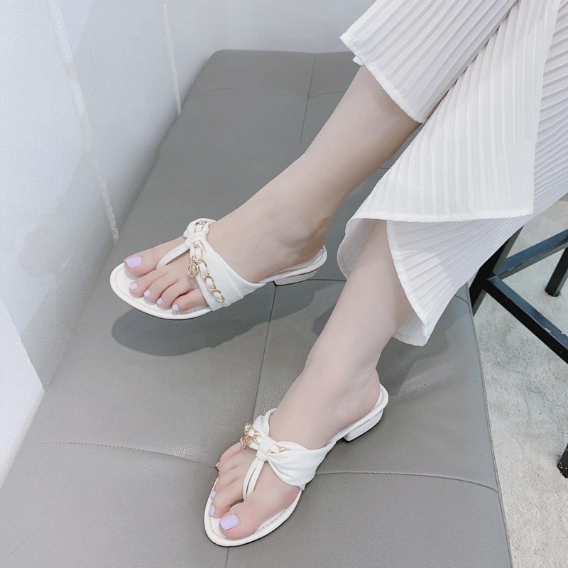 Dép xỏ ngón da mềm - Bunny Shoes (K680)