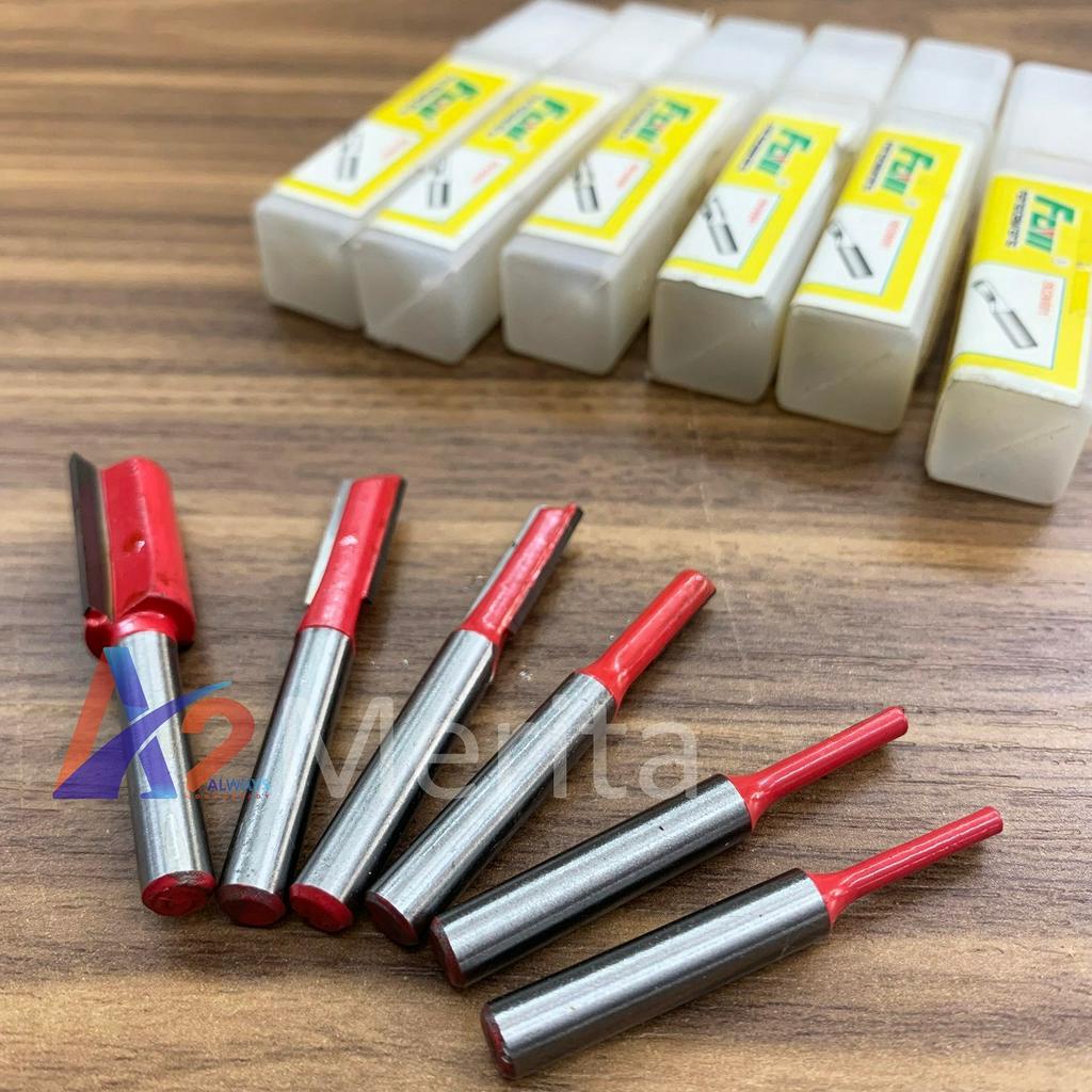 Mũi phay thẳng cốt 1/4"  Fanga