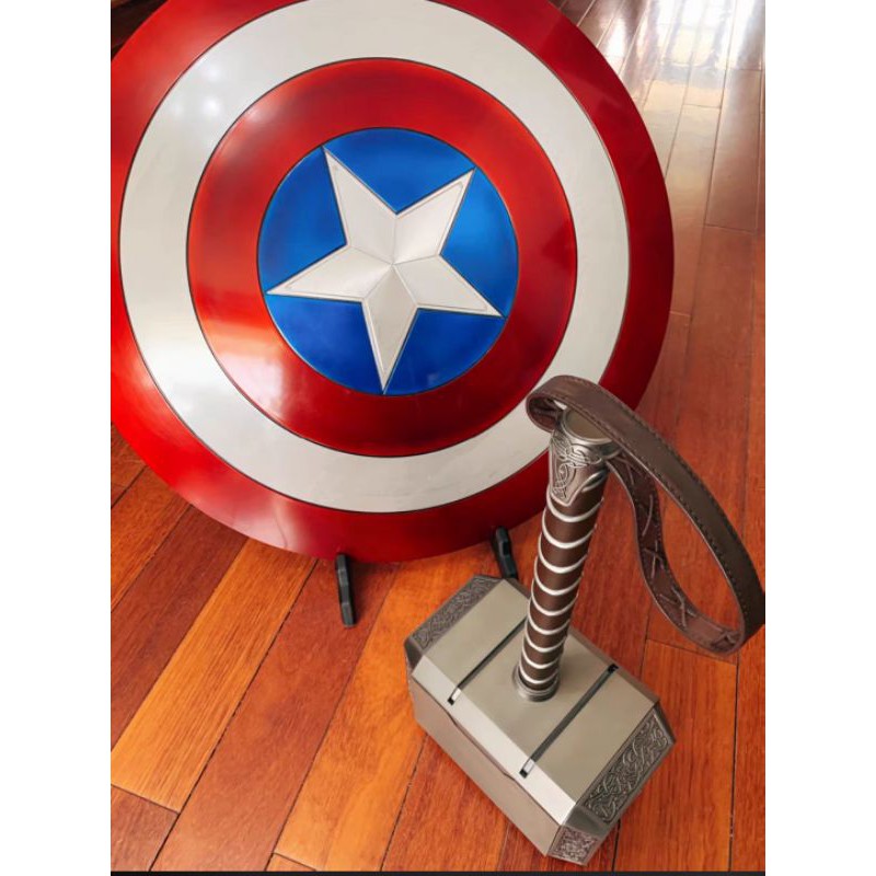 Khiên Captain America HCMY Full Metal 1:1 cao cấp phiên bản kỷ niệm 10 năm