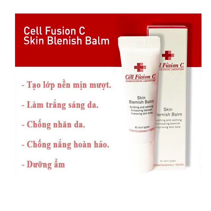 MBC-mini Kem Lót Trang Điểm Cell Fusion C Protection Skin Blemish Balm 10ml