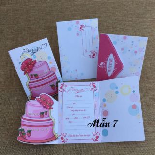 Combo 100 thiệp sinh nhật, thôi nôi mới nhất 2018 (nhiều mẫu)