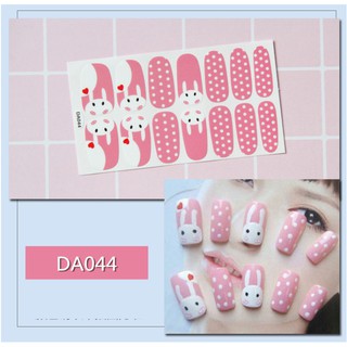 Bộ dán móng tay gồm 14 nail stick không thấm nước xinh
