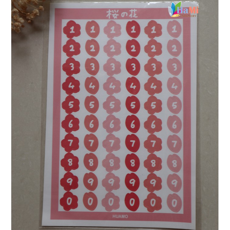Sticker miếng lẻ nhiều chủ đề