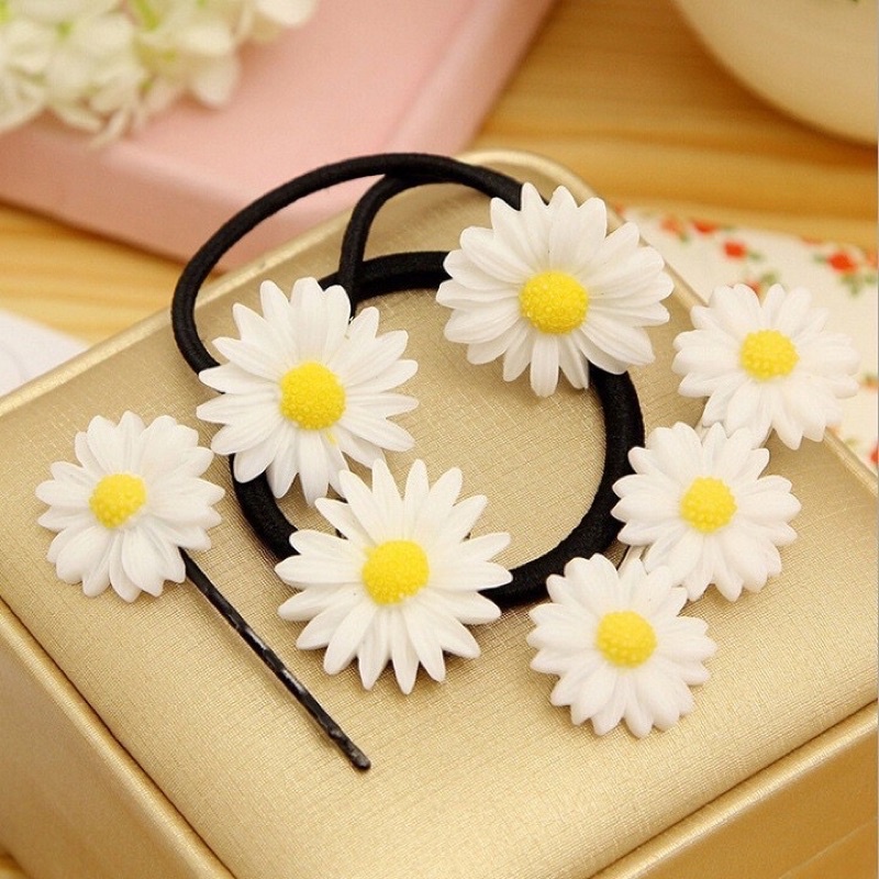 Dây Cột Tóc cute xinh xắn nhiều màu đắc