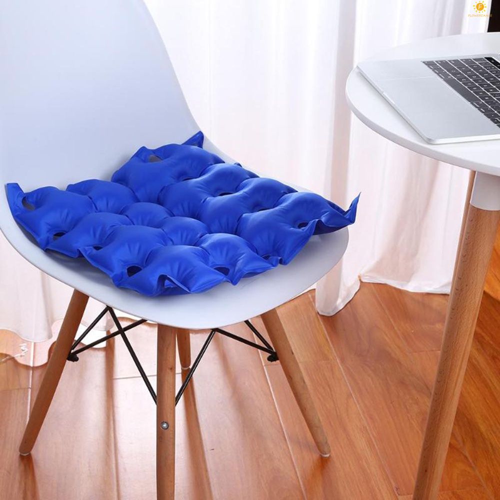 25 Lỗ Thoải Mái Bơm Hơi Pvc Đệm Xe Lăn Ghế Ngồi Ô Tô Thảm Thoáng Khí Chống Decubitus Cho Ghế Mềm Mại Reuseable Miếng plus Bơm FLOWERDANCE