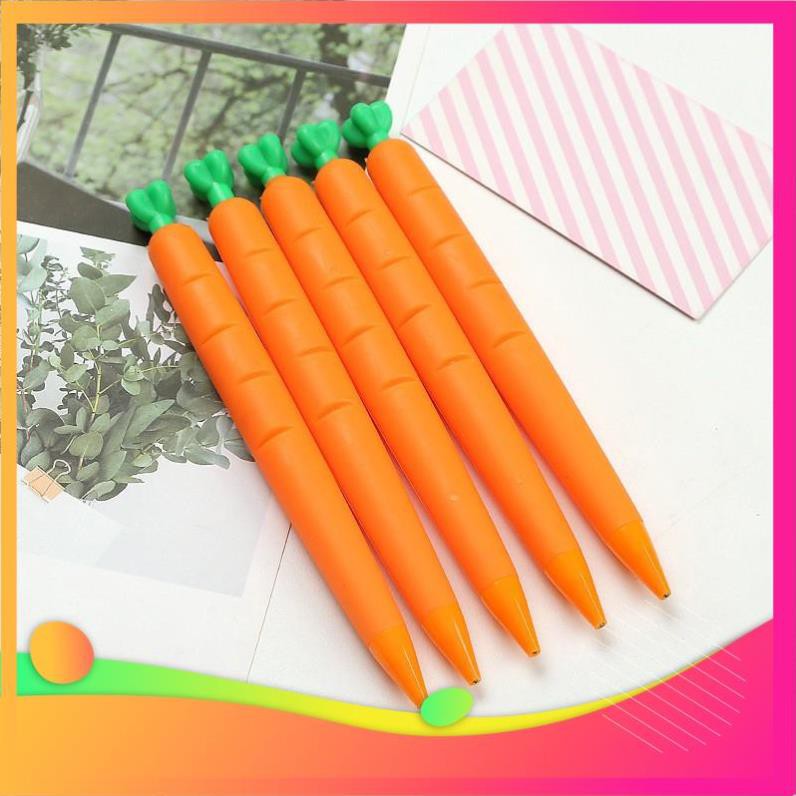 Bút Chì Bấm/ Bút Chì Kim Cà Rốt Độc Đáo Siêu Đáng Yêu HG1307