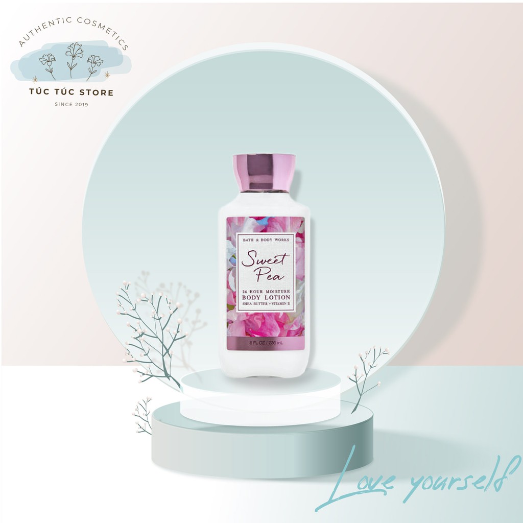 (Bill Mỹ) Sữa Dưỡng Thể Lưu Hương Bath & Body Works Body Lotion - Sweet Pea (mẫu 2)