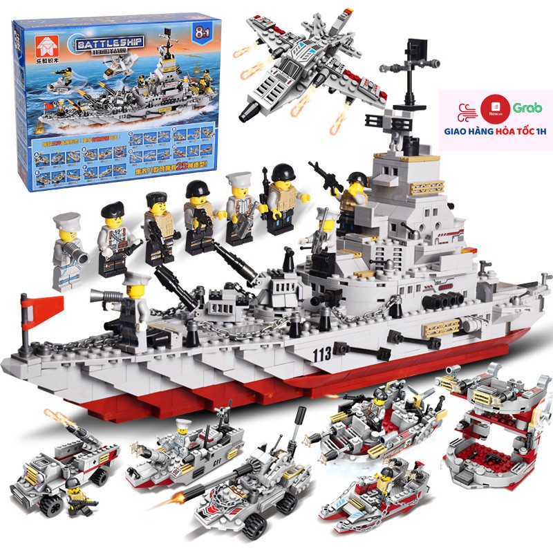 Tuyển tập bộ đồ chơi xếp hình Lego nhiều chủ đề và tạo hình khác nhau, nhựa ABS an toàn, chi tiết sắc sảo