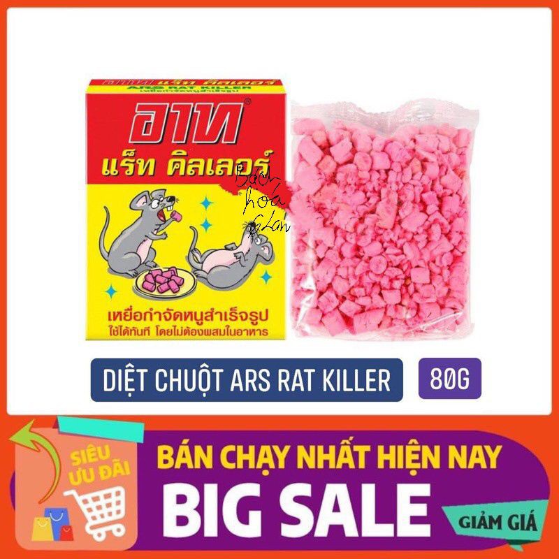 Kẹo diệt chuột ARS Rat Killer Thái Lan 80GR