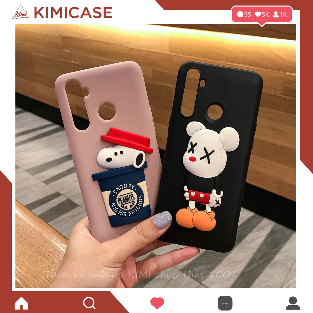 Ốp lưng REALME 5 / 5s / 5i , Realme 6i , REALME 5 PRO / Realme Q STICKER HOẠT HÌNH