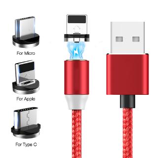 Cáp Sạc Nhanh Micro Usb + cáp sạcCó Đèn Led Cho IP/Android Jp6