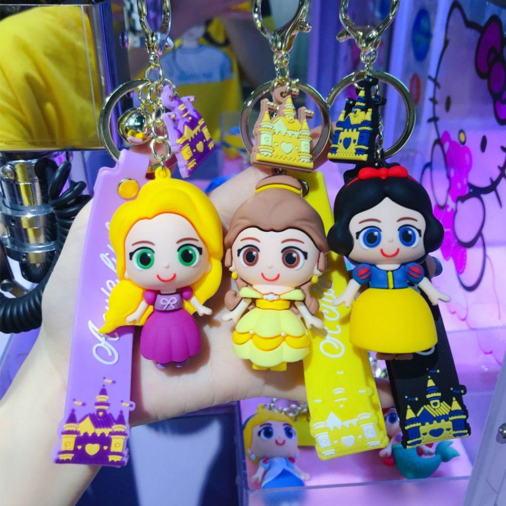 Móc Khóa Hình Búp Bê Công Chúa Disney Dễ Thương