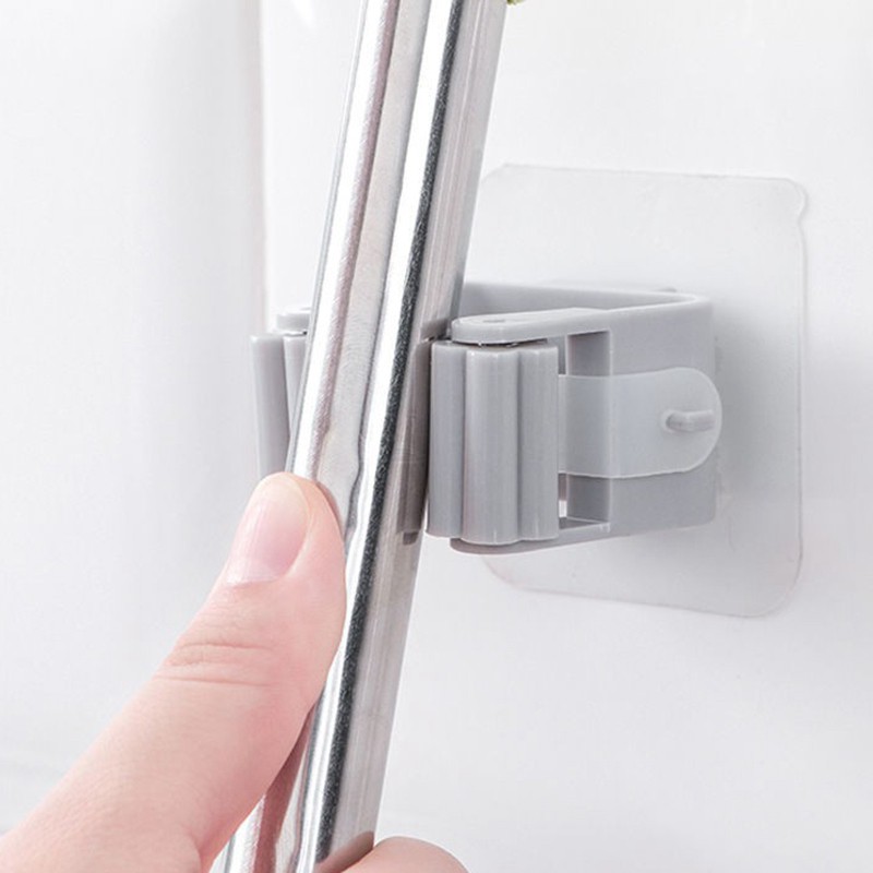 Móc dán tường siêu dính treo dụng cụ vệ sinh nhiều màu tùy chọn