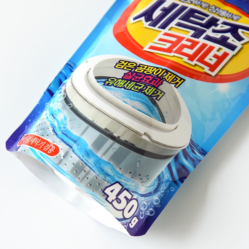 Bột Tẩy Vệ Sinh Sạch Lồng Máy Giặt Sandokkaebi Hàn Quốc 450gr Tiện Lợi Hiệu Quả