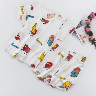 SET 2 bộ đồ cho bé mặc nhà