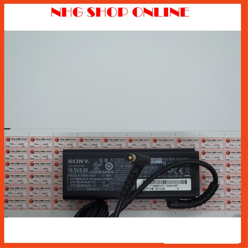 Sạc Laptop SONY SVT11 SVF13N SVF11N Chân sạc Nam Châm 19.5V-2.0A Đầu USB 5.0V 1.0A 45W-Có Video