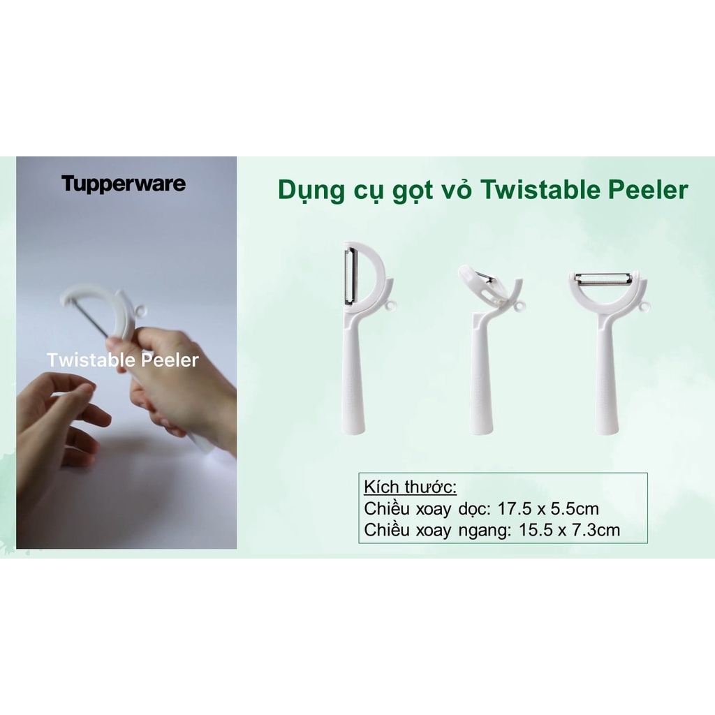 Dụng Cụ Gọt Rau Củ K-PEELER VERT Tupperware