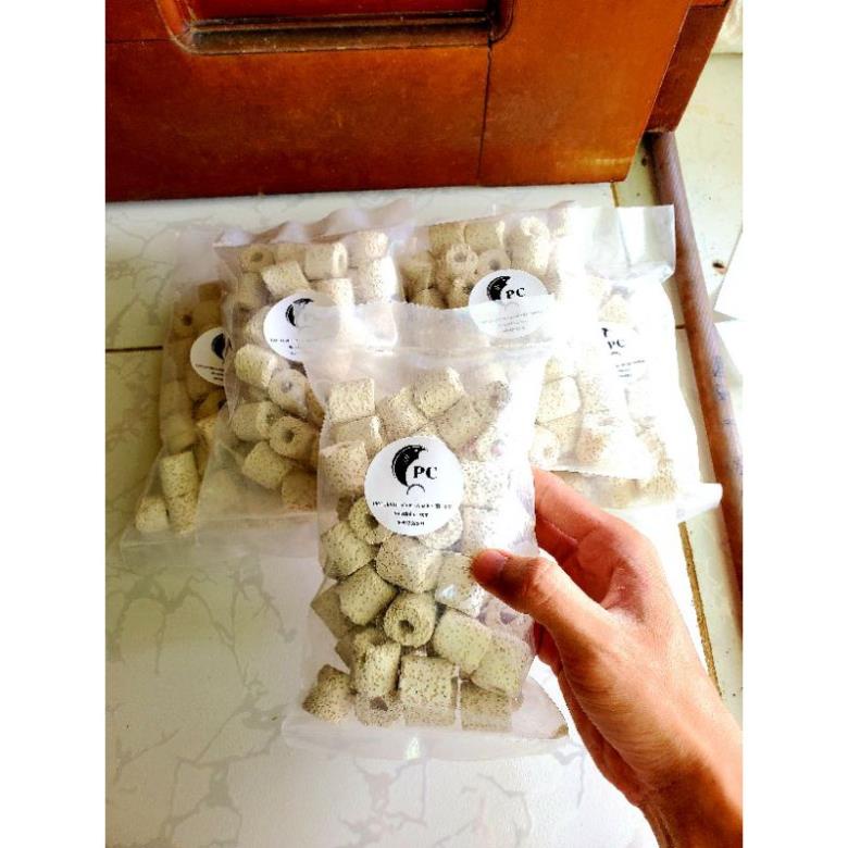 Bao 200gr sứ lọc hồ cá cảnh, thủy sinh giúp nước trong, ổn định - Vật liệu lọc, lọc nước hồ cá cảnh, thủy sinh