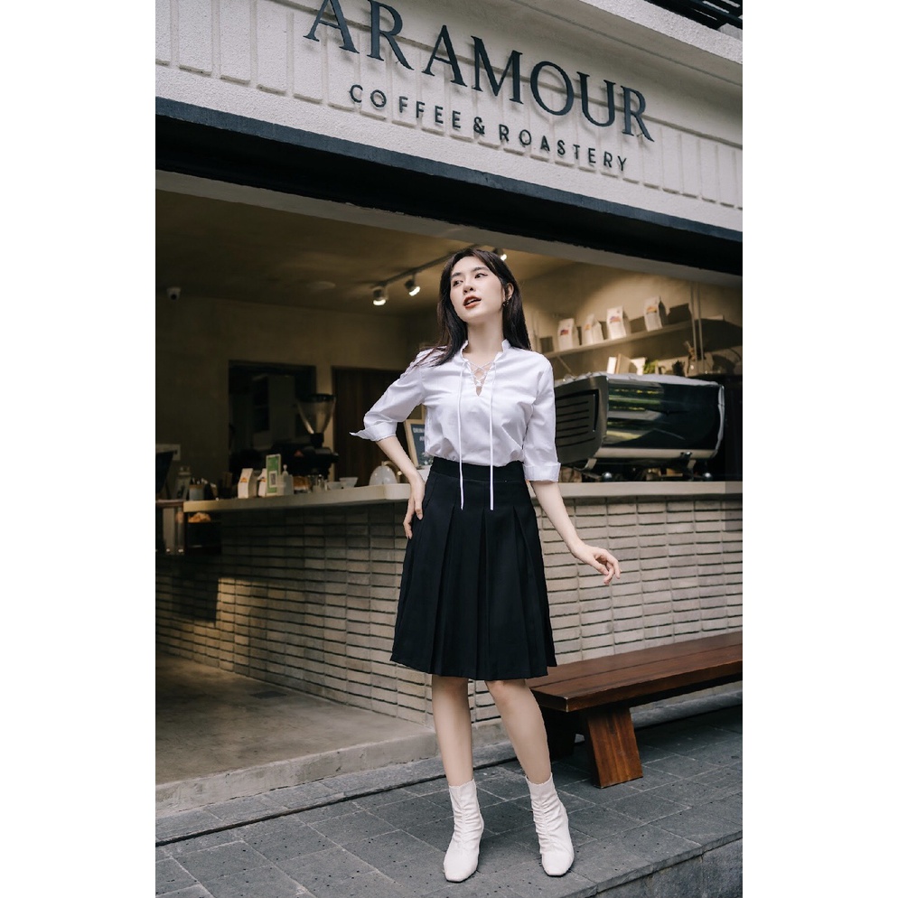 MINX - Chân váy Pleated Midi