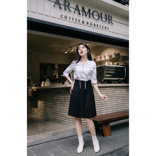 Minx - chân váy pleated midi
