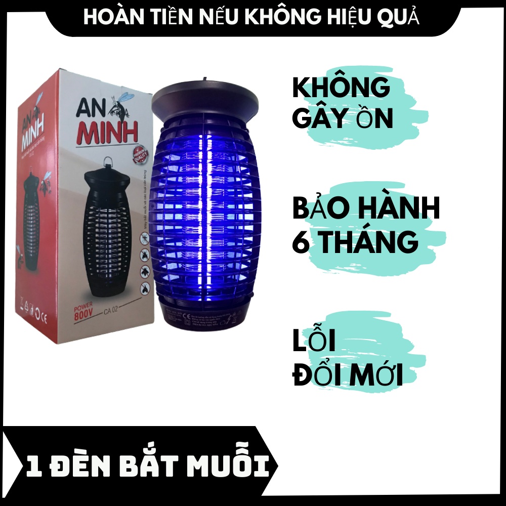 Đèn bắt muỗi An Minh và các loại côn trùng model CA02