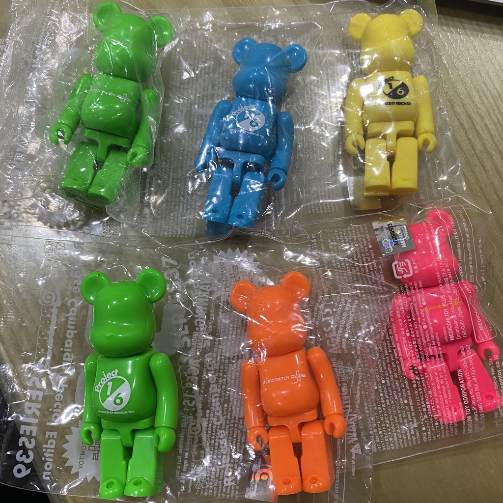 BEARBRICK 1/6 PROJECT, MEDICOM PLUS BẢN KỈ NIỆM RA MẮT CÁC SERIES - ĐỒ CHƠI SƯU TẦM NHẬT BẢN - HÀNG CHÍNH HÃNG 100%