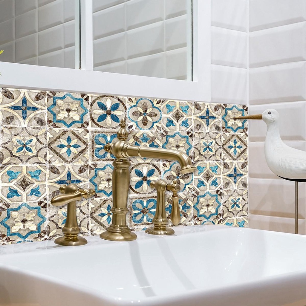 Lloyd Sticker Dán Tường Mặt Đá Cẩm Thạch Mờ Trang Trí Sau Lưng Có Thể Tháo Rời