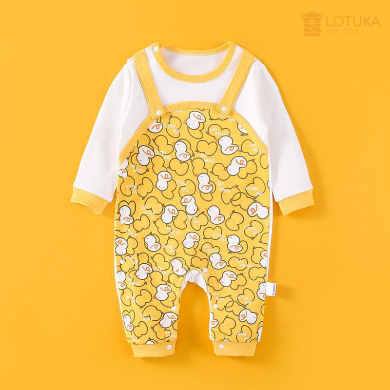 Body Dài Tay cho Bé mẫu quần áo trẻ em sơ sinh hình Thú Voi Xanh chất Cotton Mềm Mịn từ 3-12kg