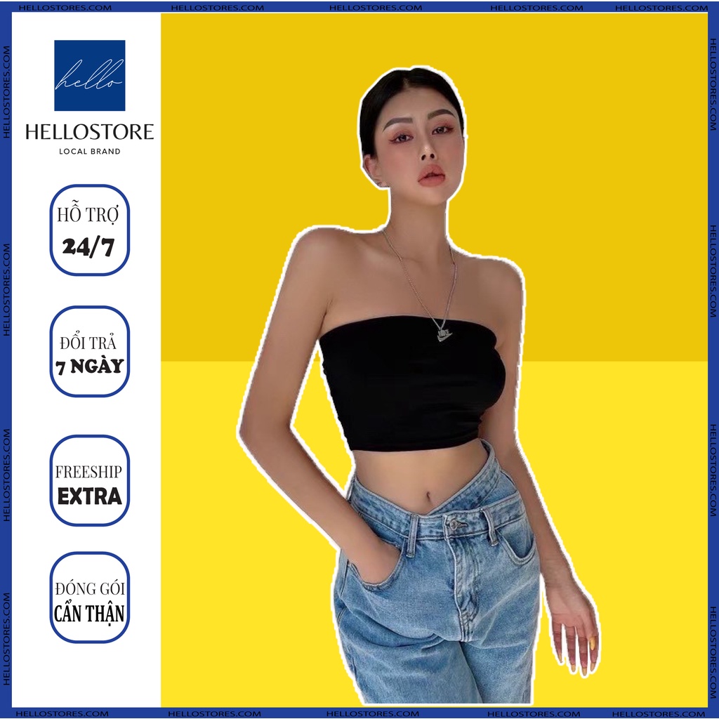 Áo quây ngực ống Hello House croptop sexy Hàn Quốc AQ01