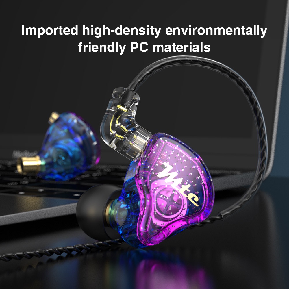 TRN MTE Tai nghe nhét tai kim loại âm thanh hifi Trn cs2 vxpro ta1 m10 mt1