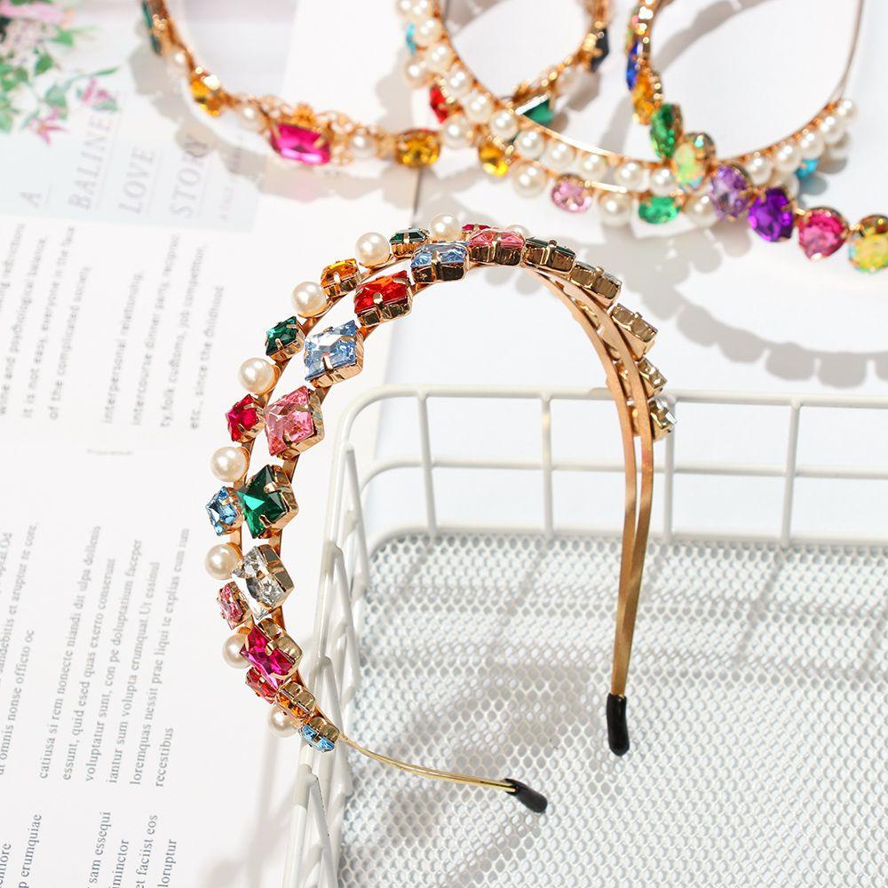 Băng Đô Cài Tóc Phong Cách Baroque Mới