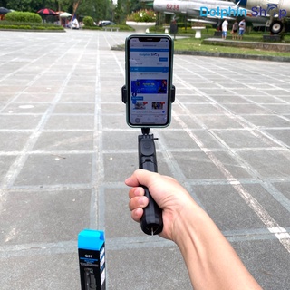 Gậy tự sướng q07 kiêm tripod chụp ảnh, quay video từ xa qua nút remote bluetooth