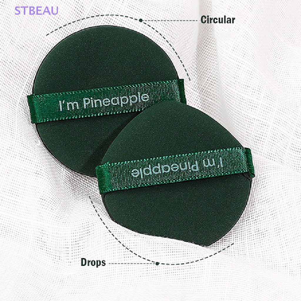 Set Mút Trang Điểm Mềm Mại Thiết Kế Hai Mặt Tiện Dụng