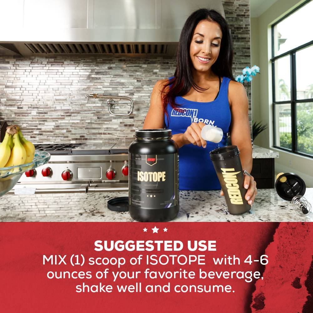 ISOTOPE REDCON1  – Whey Protein 100% Isolate Cao Cấp Nhất Chuyên Cung Cấp Cho Quân Đội Mỹ CHÍNH HÃNG BBT